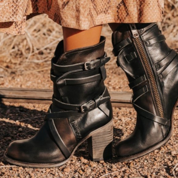 Freebird By Steven Baker Boots In Black 